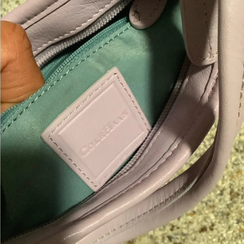 Cole Haan Small Leather Hobo bag- Never Been Used! Exc. Condition! - Picture 11 of 11